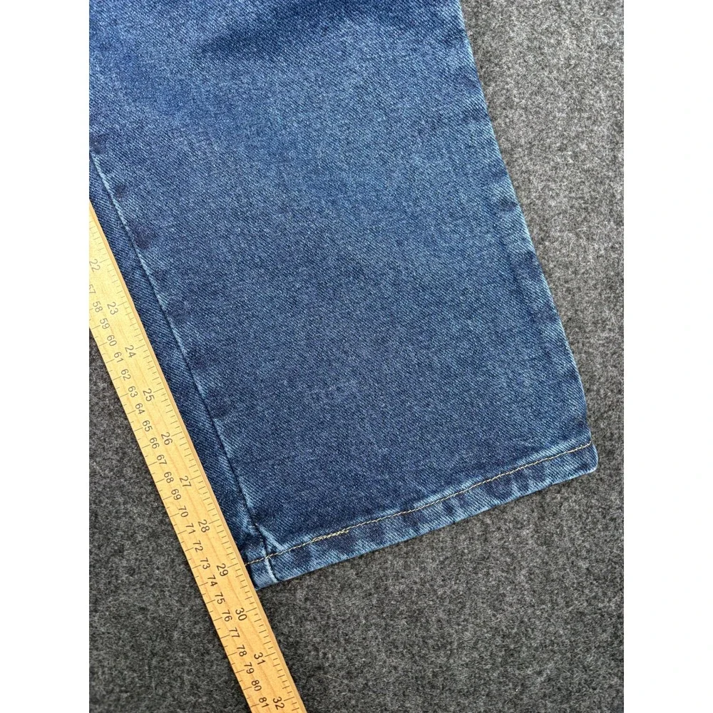 Wrangler Five Star Premium Denim Jeans Mens 32x30 Straight Leg Medium Wash Blue